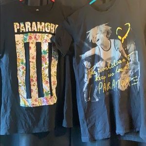Paramore shirts